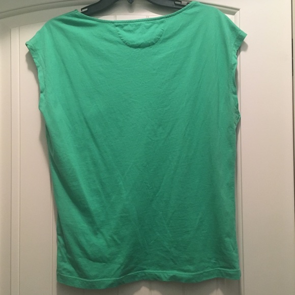 Ralph Lauren Jeans Green tshirt - Picture 4 of 5